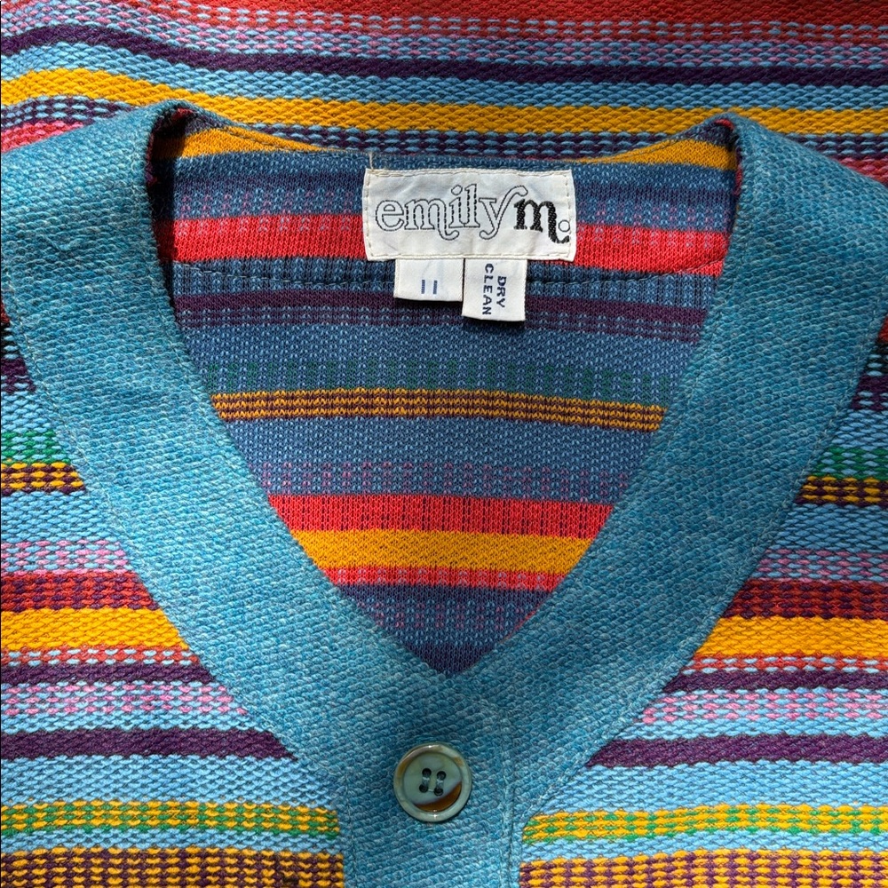 Cinco de Mayo vintage 60’s crop top and maxi skirt - Picture 2 of 12